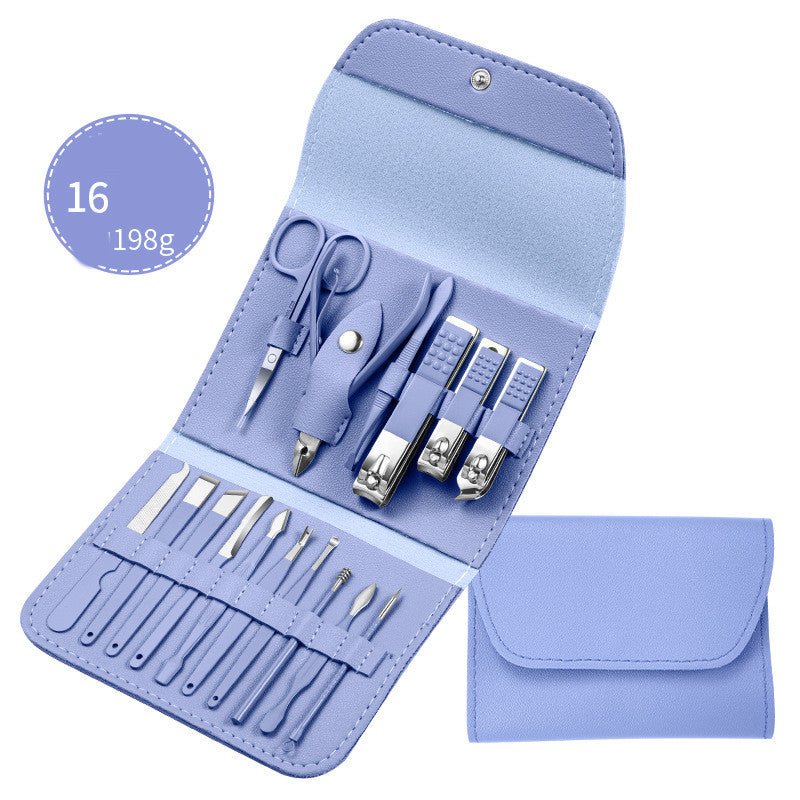 Professional Scissors Nail Clippers Set Ear Spoon Dead Skin Pliers Nail Cutting Pliers Pedicure Knife Nail Groove Trimmers - Zentelle Beauty