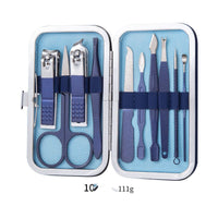 Professional Scissors Nail Clippers Set Ear Spoon Dead Skin Pliers Nail Cutting Pliers Pedicure Knife Nail Groove Trimmers - Zentelle Beauty