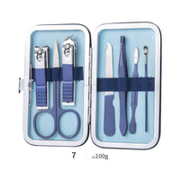 Professional Scissors Nail Clippers Set Ear Spoon Dead Skin Pliers Nail Cutting Pliers Pedicure Knife Nail Groove Trimmers - Zentelle Beauty