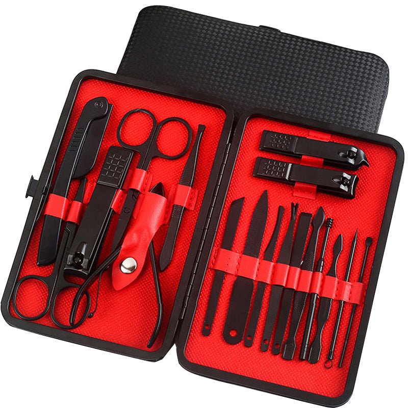 Professional Scissors Nail Clippers Set Ear Spoon Dead Skin Pliers Nail Cutting Pliers Pedicure Knife Nail Groove Trimmers - Zentelle Beauty