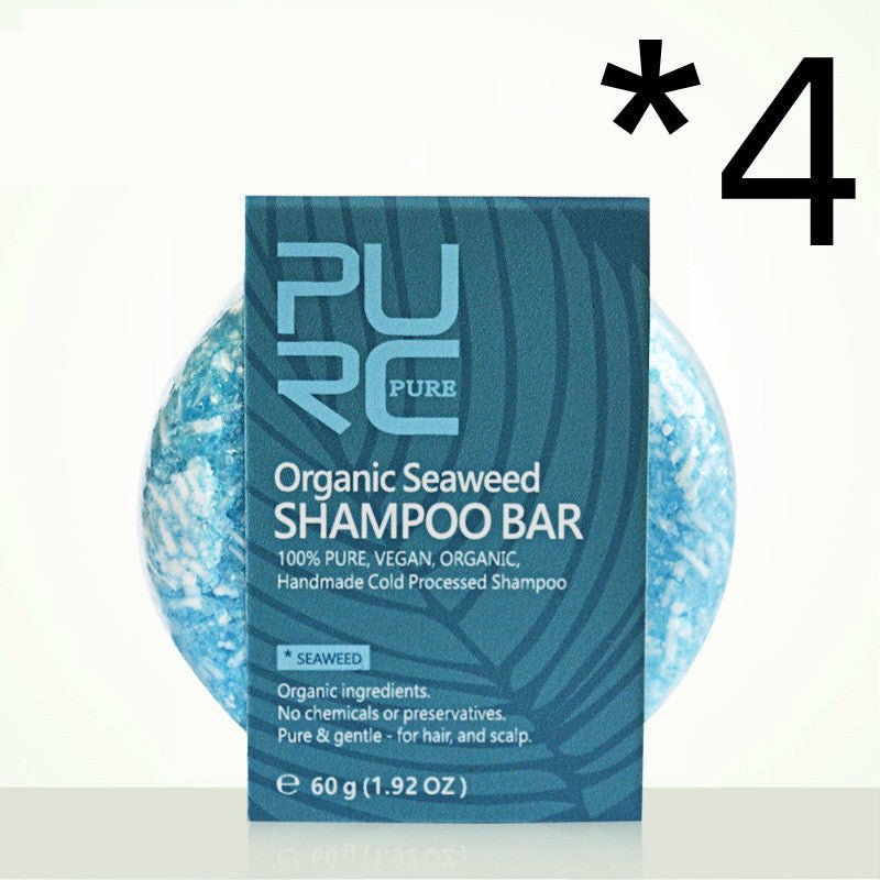 Purc Hand - Extracted Soap, Anti - Dandruff, Oil - Control Nourishing Handmade Soap, Spot Fleece - Flower Root And Ginger Shampoo Soap - Zentelle Beauty