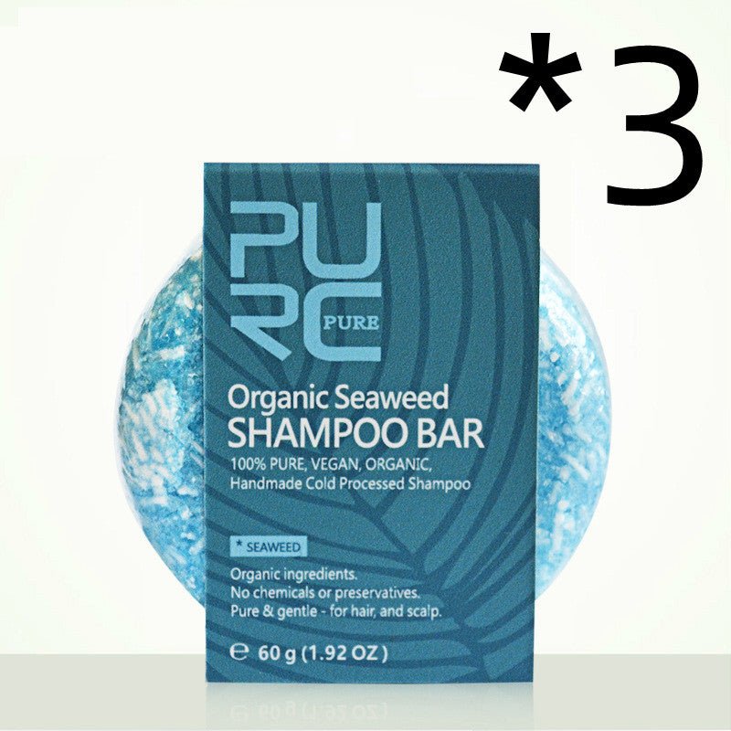 Purc Hand - Extracted Soap, Anti - Dandruff, Oil - Control Nourishing Handmade Soap, Spot Fleece - Flower Root And Ginger Shampoo Soap - Zentelle Beauty