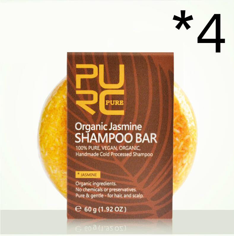 Purc Hand - Extracted Soap, Anti - Dandruff, Oil - Control Nourishing Handmade Soap, Spot Fleece - Flower Root And Ginger Shampoo Soap - Zentelle Beauty