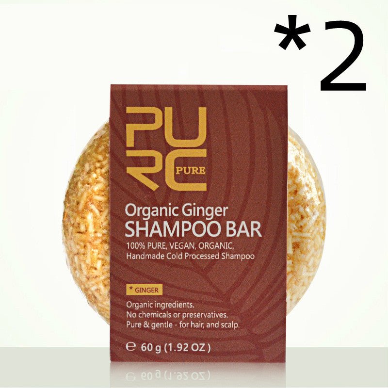 Purc Hand - Extracted Soap, Anti - Dandruff, Oil - Control Nourishing Handmade Soap, Spot Fleece - Flower Root And Ginger Shampoo Soap - Zentelle Beauty
