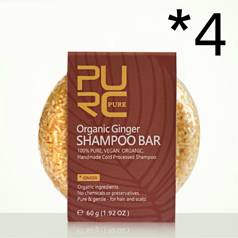 Purc Hand - Extracted Soap, Anti - Dandruff, Oil - Control Nourishing Handmade Soap, Spot Fleece - Flower Root And Ginger Shampoo Soap - Zentelle Beauty