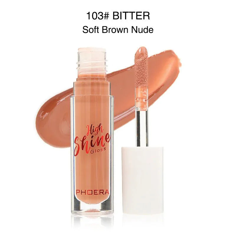 Crystal Water Wave Lip Gloss - Long Lasting Moisturizing Lip Glaze - Zentelle Beauty