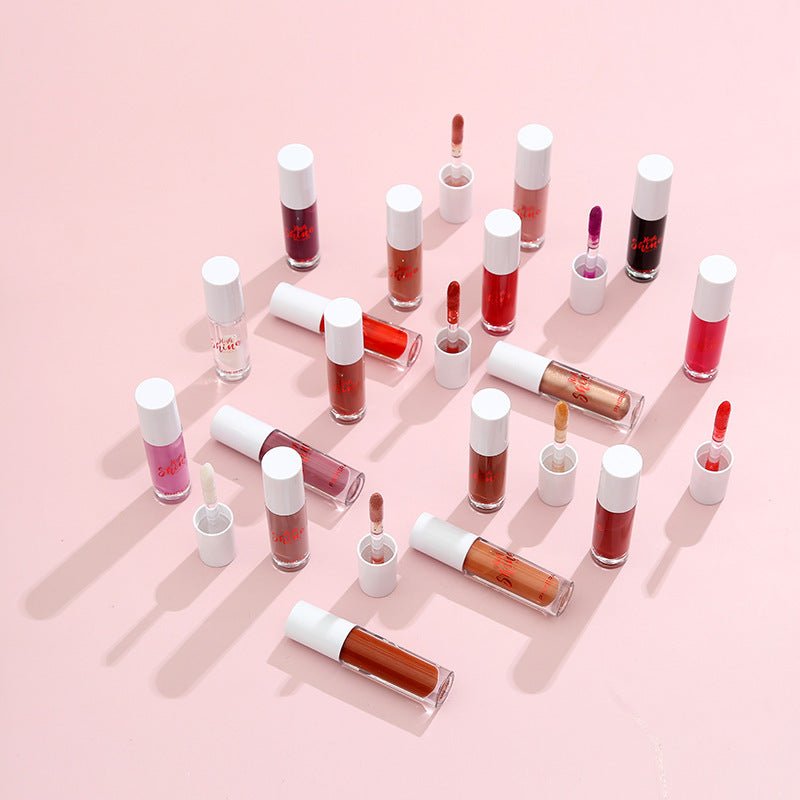 Crystal Water Wave Lip Gloss - Long Lasting Moisturizing Lip Glaze - Zentelle Beauty