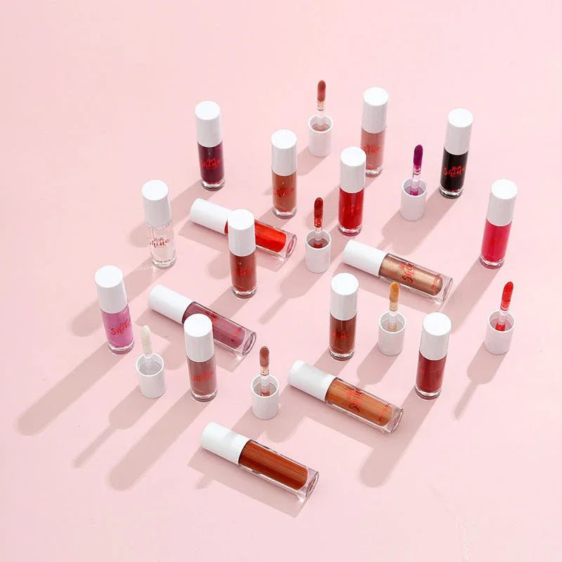 Crystal Water Wave Lip Gloss - Long Lasting Moisturizing Lip Glaze - Zentelle Beauty