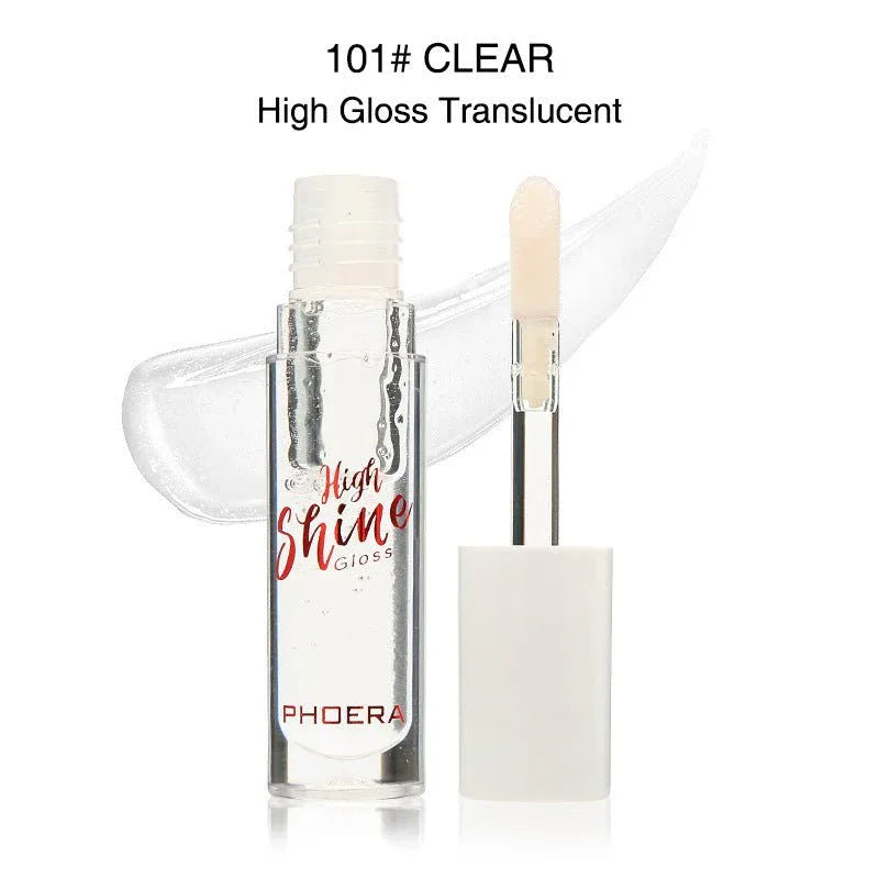 Crystal Water Wave Lip Gloss - Long Lasting Moisturizing Lip Glaze - Zentelle Beauty
