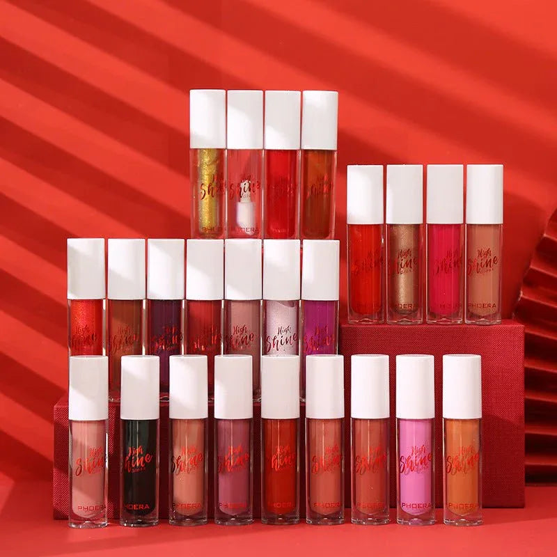 Crystal Water Wave Lip Gloss - Long Lasting Moisturizing Lip Glaze - Zentelle Beauty