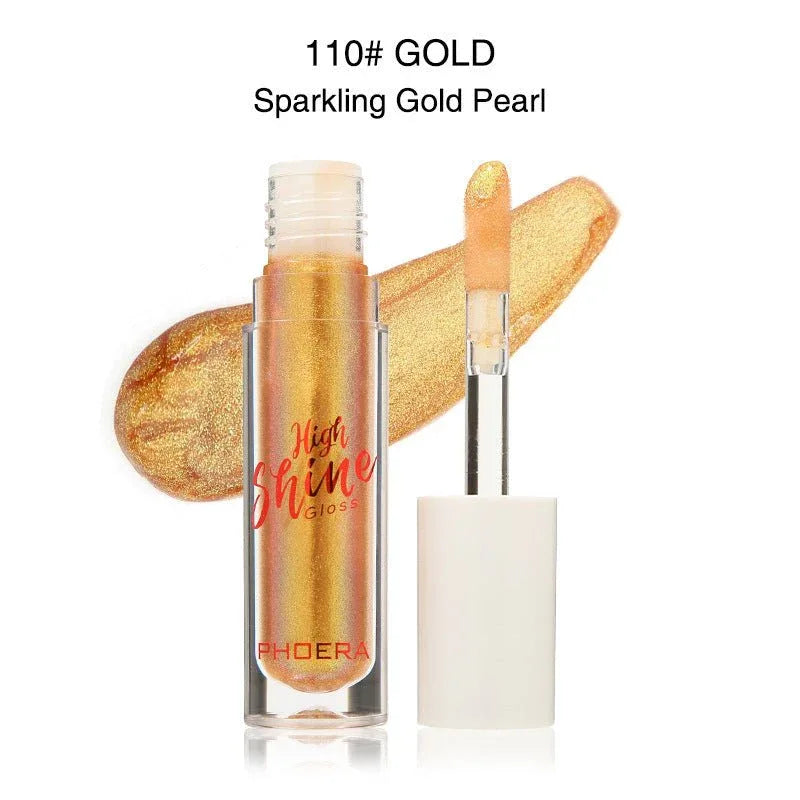 Crystal Water Wave Lip Gloss - Long Lasting Moisturizing Lip Glaze - Zentelle Beauty