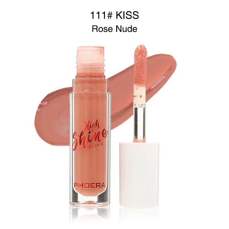Crystal Water Wave Lip Gloss - Long Lasting Moisturizing Lip Glaze - Zentelle Beauty