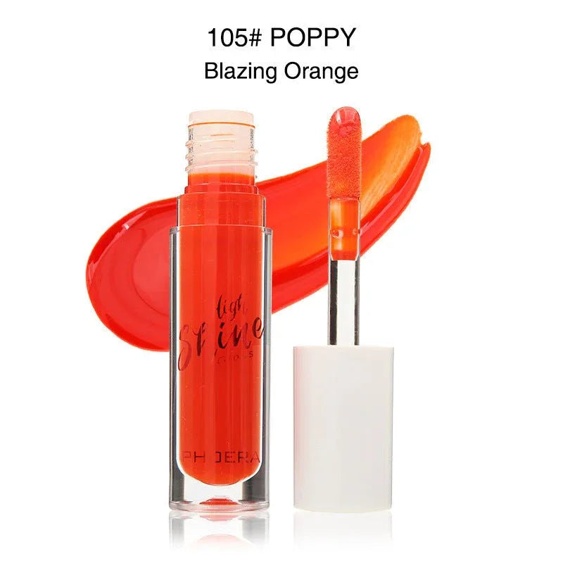 Crystal Water Wave Lip Gloss - Long Lasting Moisturizing Lip Glaze - Zentelle Beauty