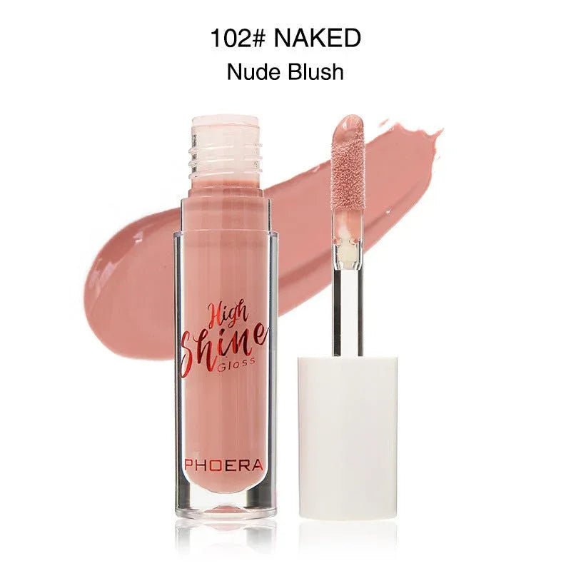 Crystal Water Wave Lip Gloss - Long Lasting Moisturizing Lip Glaze - Zentelle Beauty