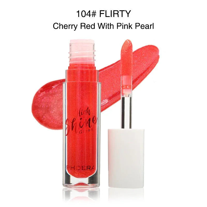Crystal Water Wave Lip Gloss - Long Lasting Moisturizing Lip Glaze - Zentelle Beauty