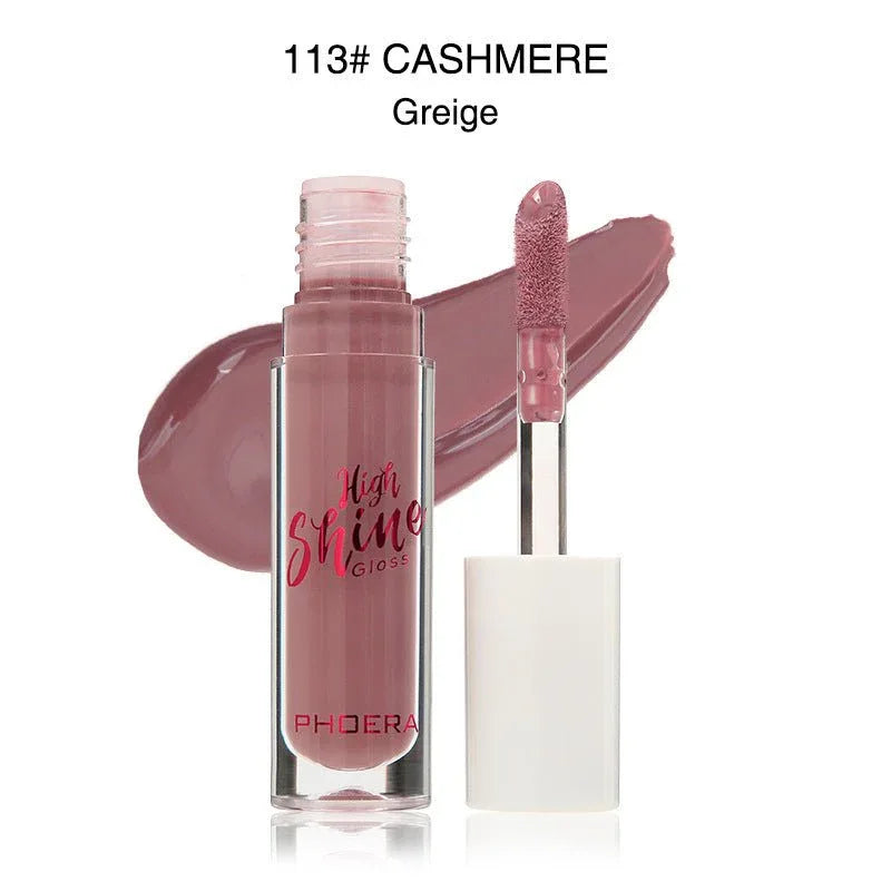 Crystal Water Wave Lip Gloss - Long Lasting Moisturizing Lip Glaze - Zentelle Beauty