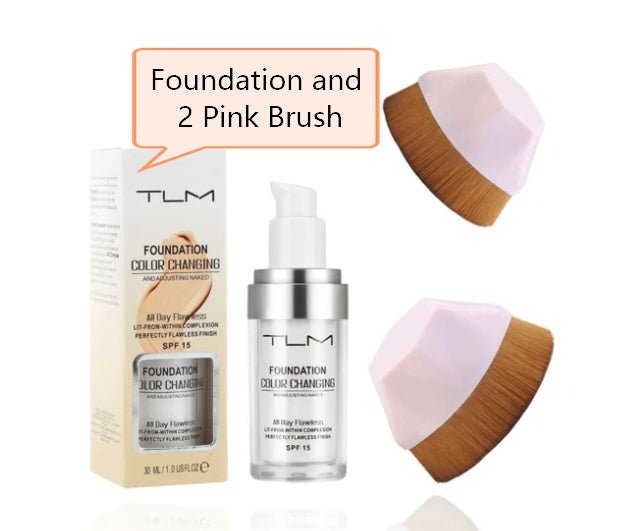 Temperature Liquid Foundation Concealer Portable Natural Color Makeup Foundation BB Concealer - Zentelle Beauty