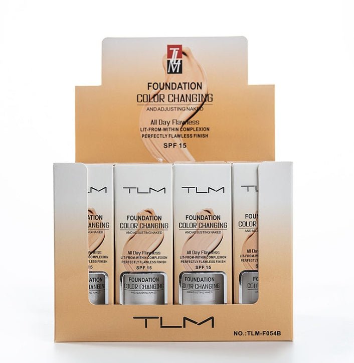 Temperature Liquid Foundation Concealer Portable Natural Color Makeup Foundation BB Concealer - Zentelle Beauty