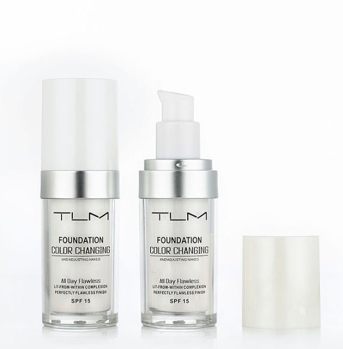 Temperature Liquid Foundation Concealer Portable Natural Color Makeup Foundation BB Concealer - Zentelle Beauty