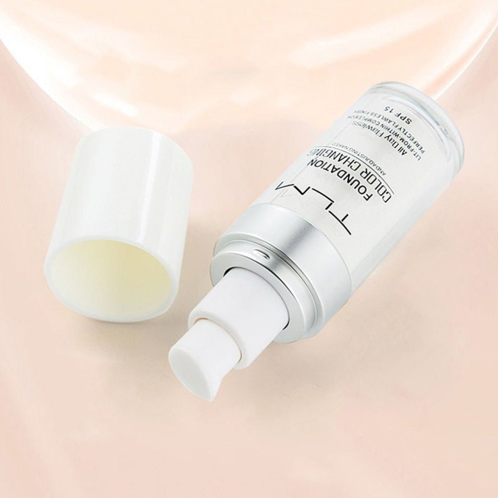 Temperature Liquid Foundation Concealer Portable Natural Color Makeup Foundation BB Concealer - Zentelle Beauty