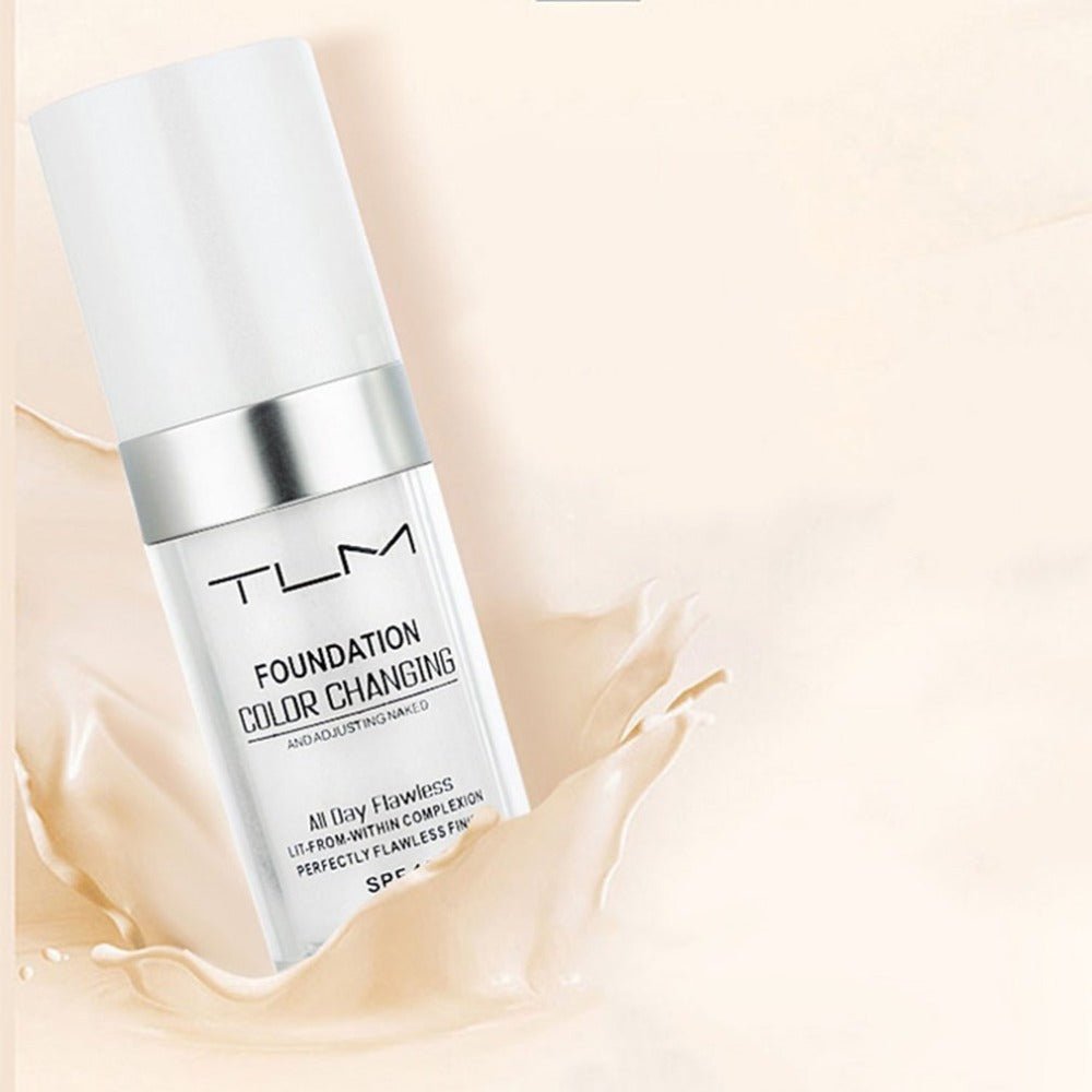 Temperature Liquid Foundation Concealer Portable Natural Color Makeup Foundation BB Concealer - Zentelle Beauty