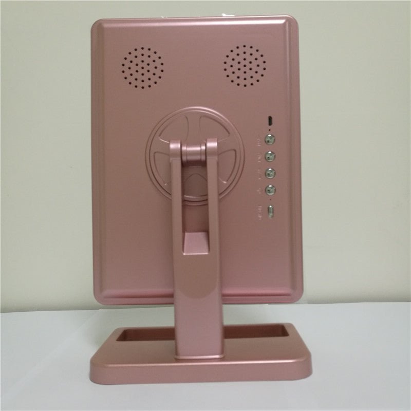 Touch Screen Makeup Mirror With 20 LED Light Bluetooth Music Speaker 10X Magnifying Mirrors Lights - Zentelle Beauty