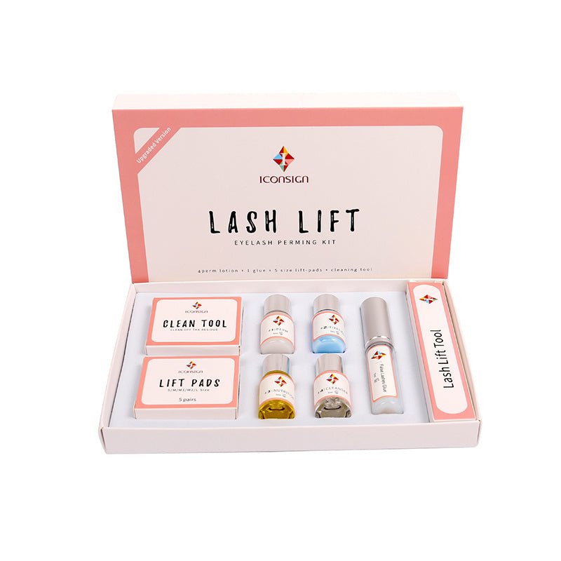Upgrade Version Lash Lift Kit ICONSIGN Lifting Perm Eyelash Eyes Makeup Tools - Zentelle Beauty