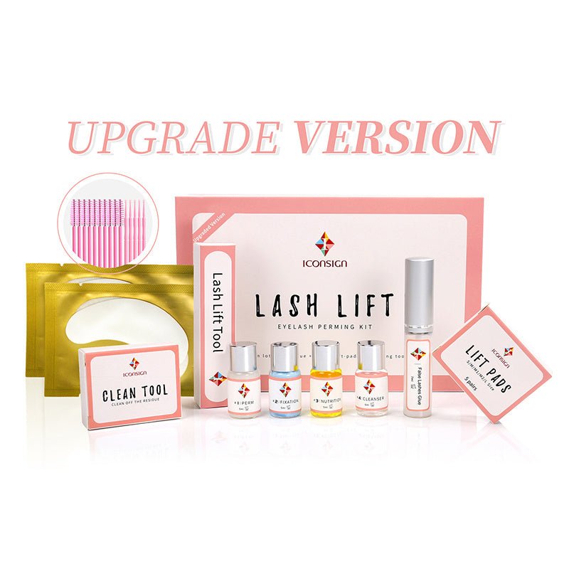 Upgrade Version Lash Lift Kit ICONSIGN Lifting Perm Eyelash Eyes Makeup Tools - Zentelle Beauty