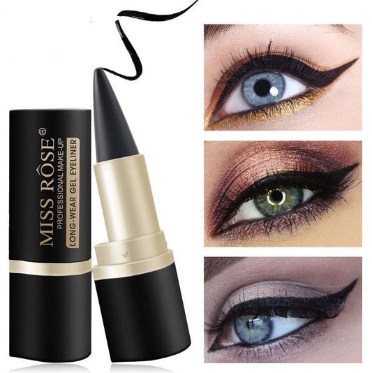 Waterproof Black Eyeliner Liquid Eye Liner Pen Pencil Gel Beauty Makeup Cosmetic Eyelashes Waterproof Eye Liner Makeup Tool - Zentelle Beauty
