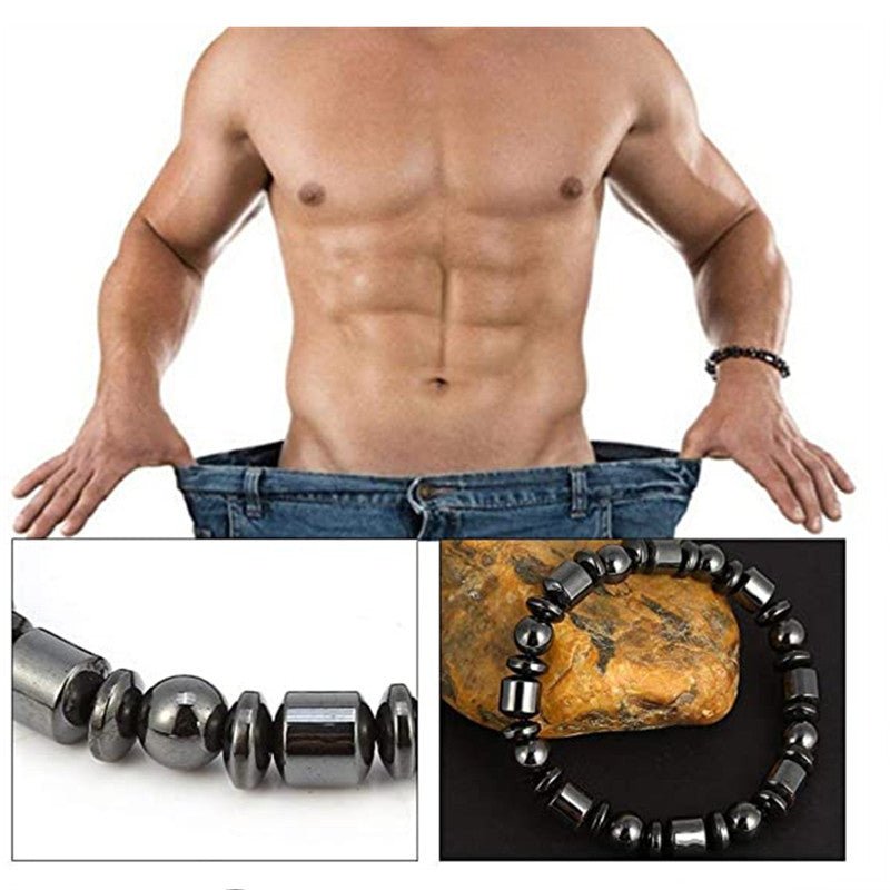 Metabolism-boosting magnetic bracelets for weight loss & improved circulation - Zentelle Beauty5